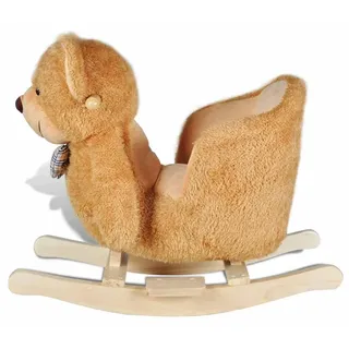 vidaXL Schaukeltier Teddybär - Braun