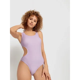 LSCN by LASCANA Badeanzug "Gina" mit Cut-Outs an den Seiten, lila