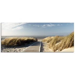 ARTland »Nordseestrand auf Langeoog Steg 125x50cm (71858139-0)