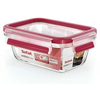 Tefal Glasbehälter rechteckig rot 0,45 l
