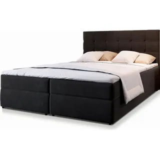 masseno GLOS 160 x 200 cm Schwarz