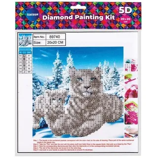 CENTRUM Diamond Painting 20*20cm. Snow landscape
