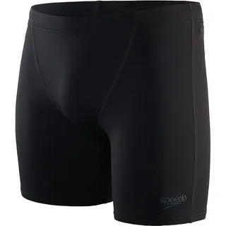 Speedo Herren ECO Endurance+ V Cut Mid Jammer Schwimmhose | Chlorbeständig | Recyclingmaterial | Bequeme Passform | Schwimmtraining | Fitness Black 28