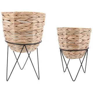 VINTHERA Moa - Set mit 2 Halterungen mit Blumentöpfen, 25 cm x 40 cm - 20 cm x 30 cm