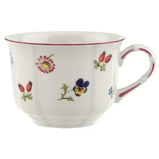 Villeroy & Boch Petite Fleur Cappuccino-Tasse 0,35 l Weiß 2 St.