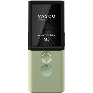 Vasco Translator M3 Sprachübersetzer | Übersetzungsgerät | Übersetzt lebenslang gratis | 70+ Sprachen | Spracheingabe und Sprachausgabe | Foto Übersetzer | Farbe: Green Forest