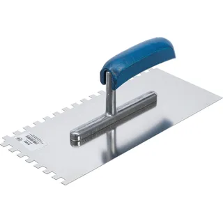 BGS BGS, Kelle | Zahnkelle rostfrei Rechteck-Zahnung 280 x 130 mm