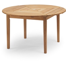 Skagerak - Drachmann Table - runder Gartentisch aus Teak für 4 Personen