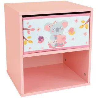 Fun House Koala Kinder Nachttisch mit Schublade, PM 713301