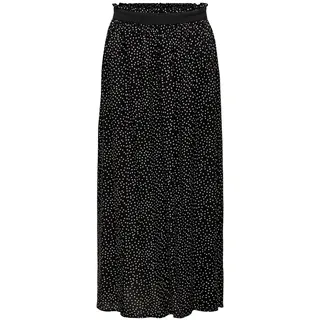 Only ONLVENEDIG AOP Life Long Skirt WVN NOOS Rock 'Venedig' - Schwarz,Weiß - 38