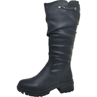 Rieker Damen Winterstiefel 76891, Frauen Stiefel,Winterschuhe,uebergangsstiefel,uebergangsschuhe,Winterboots,Outdoorschuhe,schwarz (00),41 EU / 7.5 UK