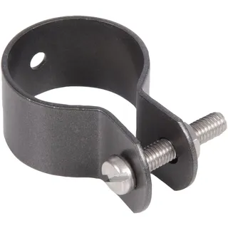 GAH Alberts Alberts 655143 Schelle für Streben | verzinkt, anthrazit-metallic kunststoffbeschichtet | Schellen-Ø 38 mm