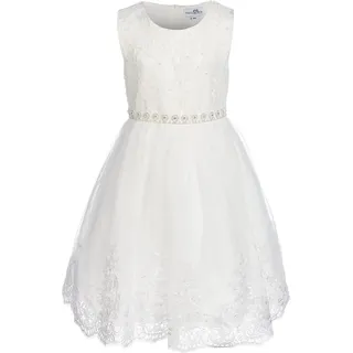 Happy Girls Mädchen Festliches Kleid mit Spitzenoberteil Kleid für besondere Anlässe (1er Pack)