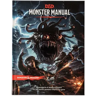 Dungeons & Dragons D&D Monster Manual (Dungeons & Dragons Core Rulebook) (2014)