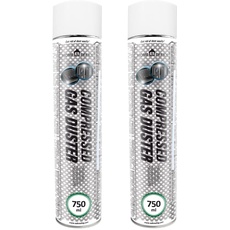 Reinigungspray 2x 750ml AABCOOLING Home&Office Druckluftspray Gas Duster 750ml K3, Luftdruckspray, Reinigungsgeräte, Bildschirmen, Büromaterial