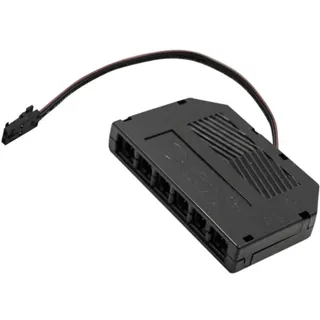 Mini AMP 6-Fach Verteiler 12V mit Ministecker für LED Lampen - Möbelleuchten