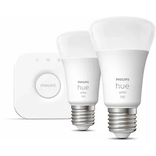 Philips Hue White 1100 E27 9.5W Starter-Kit (929002469201)