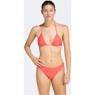 Bustier-Bikini-Top ADIDAS PERFORMANCE "ADICOLOR BIKINIOBERTEIL", Damen, Gr. 38, N-Gr, rot (semi lucid rot), Obermaterial: 78% Polyamid, 22% Elasthan, Bikini-Oberteile Bustier-Bikini-Top