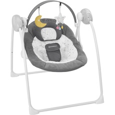 Bild Komfort-Moonlight elektrische Babywippe und Babyschaukel, mit 3 Schaukelgeschwindigkeiten, Timer und 8 Melodien