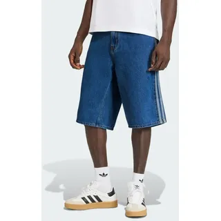 adidas Originals Firebird Adicolor Kurze Jeans - Medium Vintage Denim - 32 ́ ́