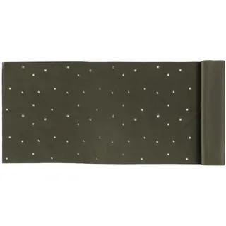 Tischläufer Samt Sterne 35/100 cm , Textil , Heimtextilien, Wohntextilien, Tischwäsche, Tischläufer
