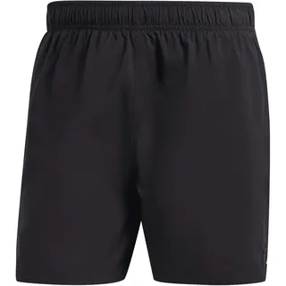 adidas Solid CLX Short-Length Badeshorts Black / Lucid Lemon L