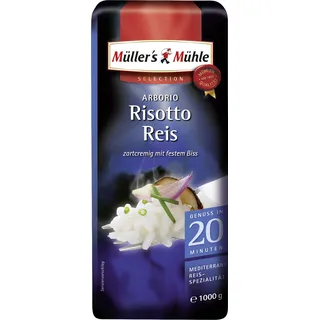 Müllers Mühle Arborio Risotto Reis zartcremig Selection 1000g
