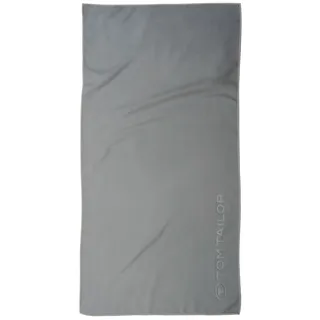 Tom Tailor Sporthandtuch 50 x 100 cm grau