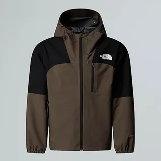 The North Face Kinder Hike Packable Shell - Regenjacke Gr S braun/schwarz