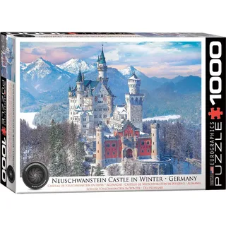 Eurographics 1000 Teile - Schloss Neuschwanstein Winter 48x68cm