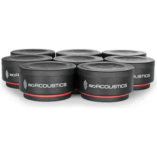 IsoAcoustics ISO-PUCK mini Akustik Entkoppler 8er Set