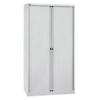 BISLEY Rollladenschrank 100 x 43 x 198 Hellgrau