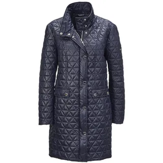 GOLDNER Langmantel »Stepp-Kurzmantel mit Stehkragen«, blau