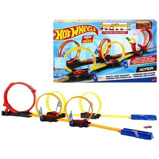 Hot Wheels Multi-loop Raceoff Rennstrecke - Multicolor - One Size