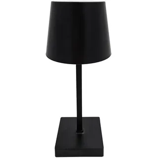 Lampe LED ohne Kabel Touch Tischleuchte Tischlampe Leuchte kabellos dimmbar Molly 26 cm - Schwarz