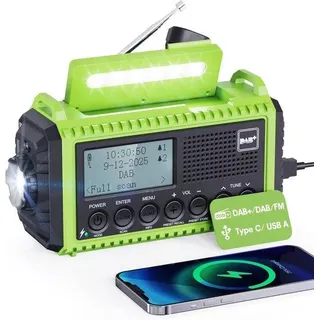 Handkranzradio für Camping und Outdoor - Notsituationen - Reisen - Überleben