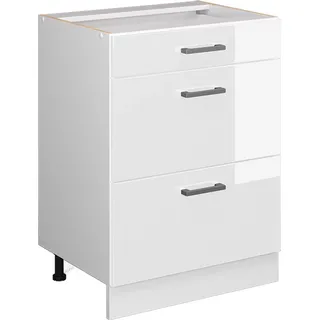 Vicco Schubladenschrank R-Line 60 x 46 x 81,5 cm Weiß