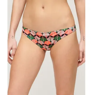 Superdry Printed Classic Bikini-höschen - Orange Geo - XS