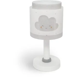 Dalber Kinder Tischlampe Nachttischlampe kinderzimmer Baby Dreams Wolke Grau, 76011E, E14