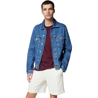 Tommy Jeans Herren Jeansjacke Ryan Trucker Regular Fit, Blau (Denim Medium), XS