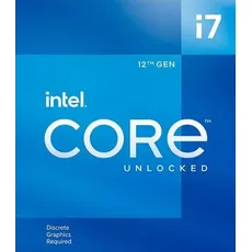 Intel Core i7 12700KF (LGA 1700, 3.60 GHz, 12 -Core), Prozessor