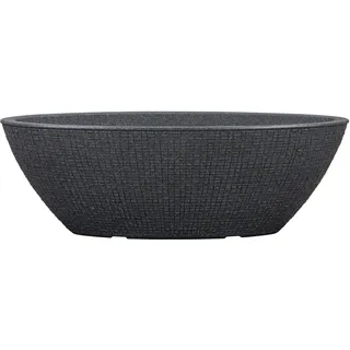 Scheurich Barceo Jardiniere oval 298 Ø 60 x 19,5 cm stony black