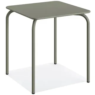 gardenson Balkontisch Gartentisch 70 x 70 x 73 cm Grün