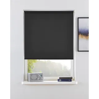 Rollo OTTO HOME "THEMSE" Gr. 6, grau (dunkelgrau), B:90cm H:150cm, Polyester, Rollos, Rollo, Bestseller, Rollo Fenster, Seitenzugrollo, Verdunkelung, Topseller