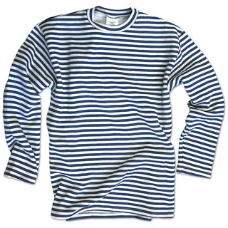 Mil-Tec Sweater Gestreift Blau/Weiß XXL