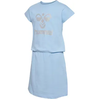 hummel hmlFLOWY DRESS S/S - CERULEAN - 104 - Blau
