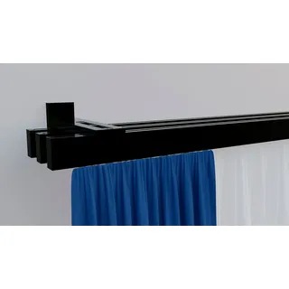 INDEKO Innenlaufgarnitur Bern 3-läufig Ø 16 mm 120 cm Schwarz