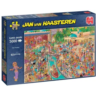 JUMBO Spiele Jumbo 1110100313 - Jan van Haasteren, Efteling Fata Morgana, 5000 Teile