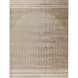 Livabliss Kurzflorteppich 120/170 cm Braun , Textil , Grafikmuster , Rechteckig , 120x170 cm , Oeko-Tex® Standard 100 , in verschiedenen Größen erhältlich , Teppiche und Böden, Teppiche