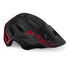 Bild von MET Roam MIPS Metall glänzend Helmet, Schwarz/Rot (Mehrfarbig), S